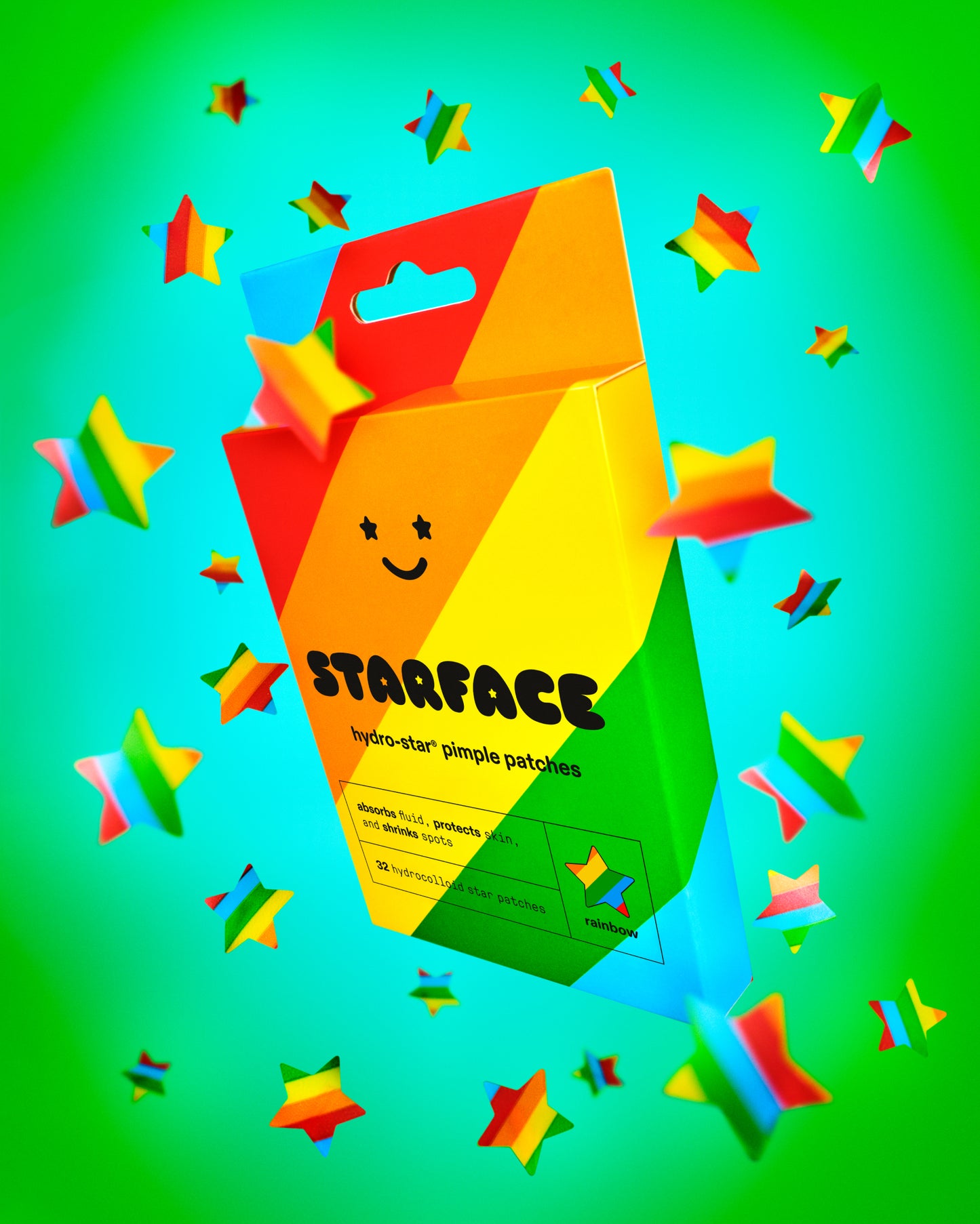 rainbow star